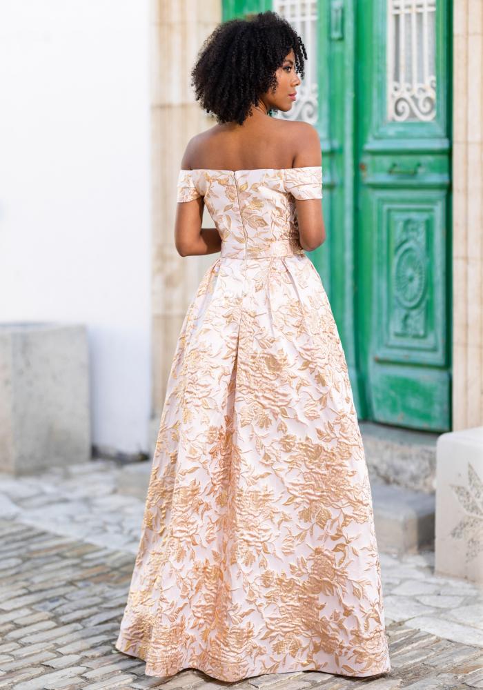 Christian Koehlert pearl pink & gold back