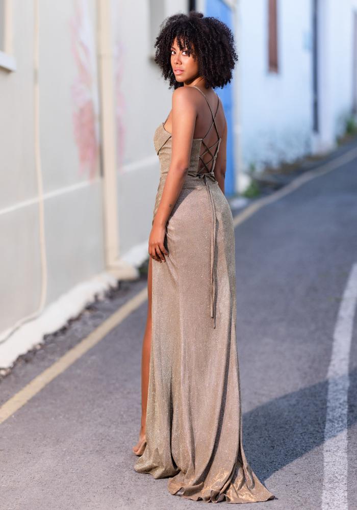 Christian Koehlert glitter gold back