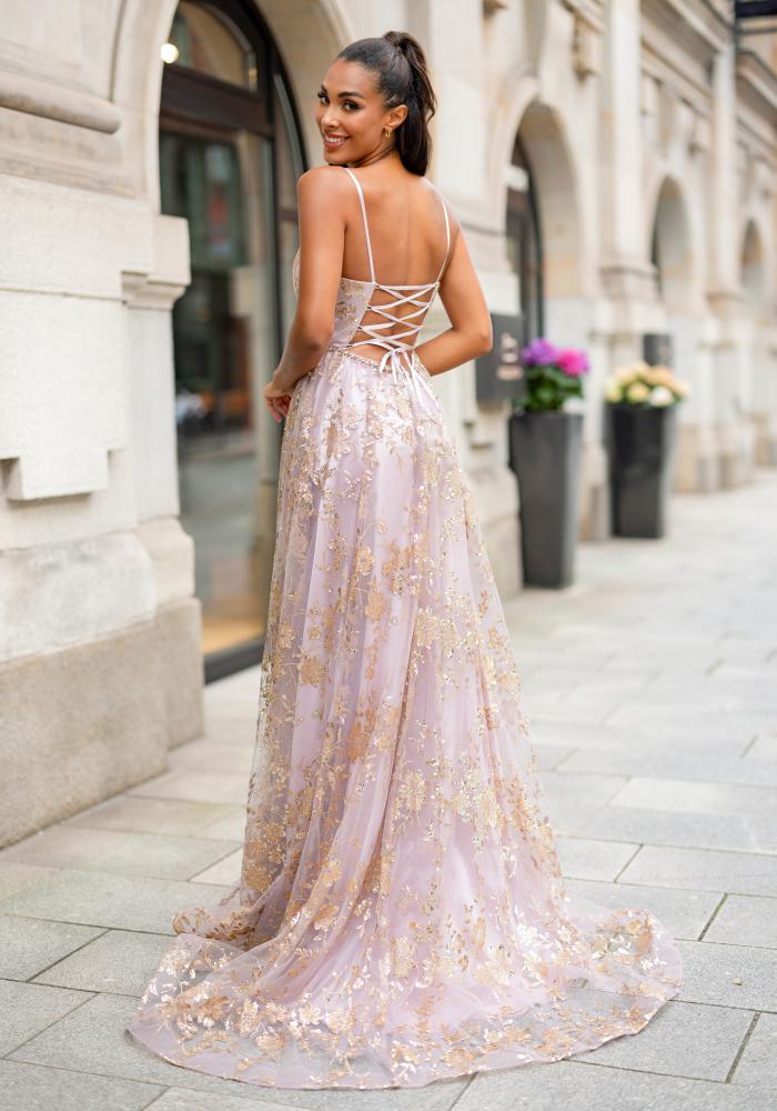 Christian Koehlert dawn pink & gold back