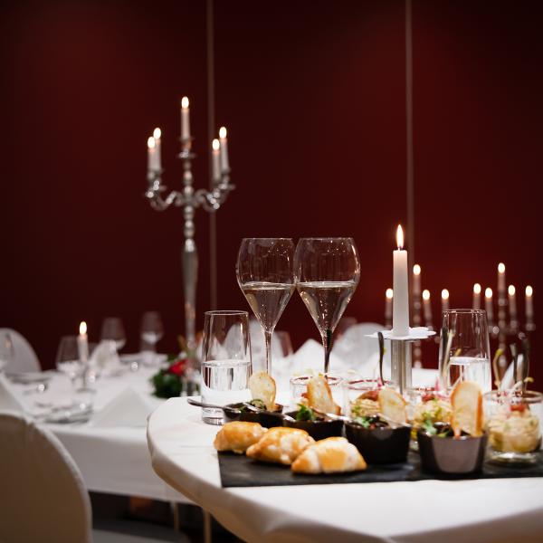 gedeckter Tisch